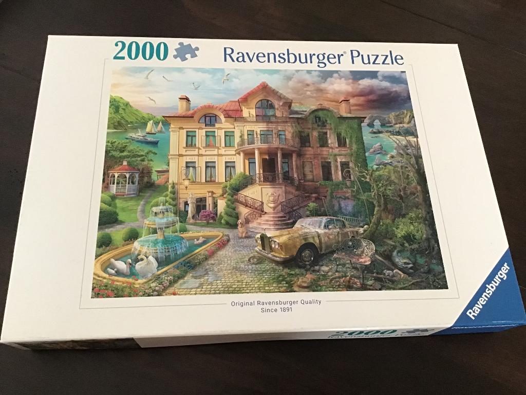 Ravensburger puzzel Cove manor echoes, 2000 stukjes, Hobby en Vrije tijd, Denksport en Puzzels, Ophalen, Meer dan 1500 stukjes