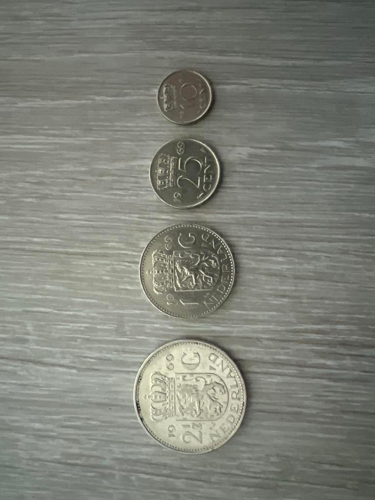 Gulden set 1969 nikkel - Koningin Juliana, Ophalen, Koningin Juliana, Overige waardes, Setje