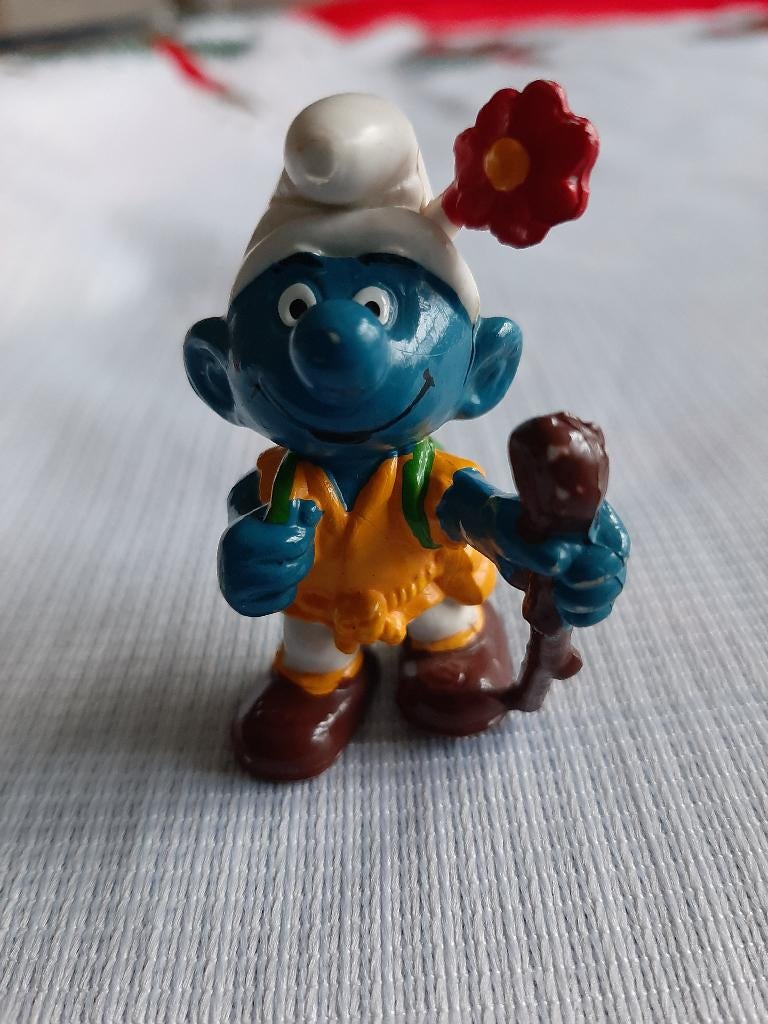 Vintage Wandelsmurf   1978, Verzamelen, Smurfen, Ophalen of Verzenden, Zo goed als nieuw, Overige Smurfen, Poppetje, Figuurtje of Knuffel