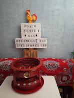 Zo inzetbaar👌rooster/lont/kijkglas/prima branders 2 foto's, Antiek en Kunst, Antiek | Emaille, Ophalen of Verzenden