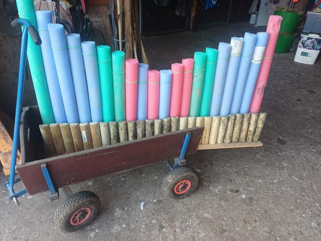 Cross hindernis  te koop, Dieren en Toebehoren, Ophalen of Verzenden, Zo goed als nieuw, Springen