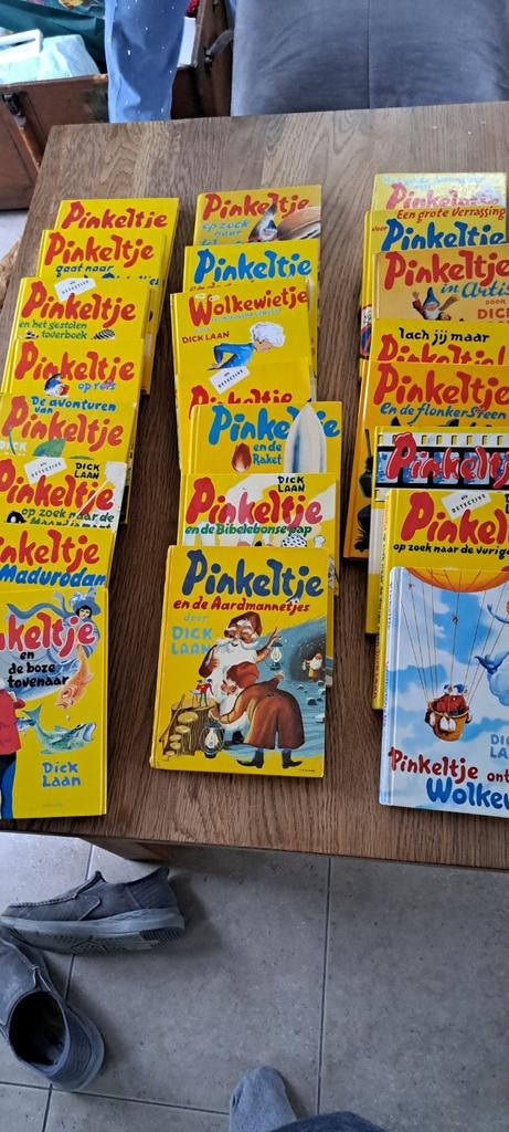 23 Pinkeltje boeken - Dick Laan - Complete collectie, Boeken, Kinderboeken | Jeugd | onder 10 jaar, Gelezen, Sprookjes, Ophalen of Verzenden