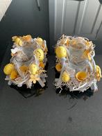 Twee super leuke paasstukjes voor waxinelichtjes, Ophalen, Zo goed als nieuw