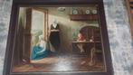 Te koop oud schilderij H Krajenhorst, Antiek en Kunst, Ophalen of Verzenden