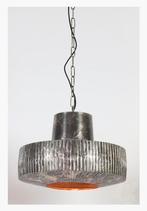 Hanglamp metaal Lamp ruw nikkel Light & Living D40 Nieuw, Stoer Robuust, Nieuw, Ophalen of Verzenden, Metaal
