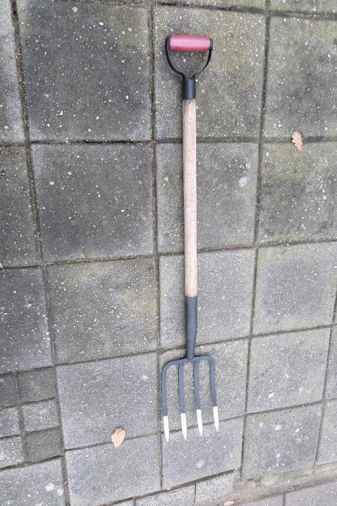 Spitriek - Spitvork - Lengte: 115cm - Viertander - €25,00, Ophalen, Zo goed als nieuw, Vork
