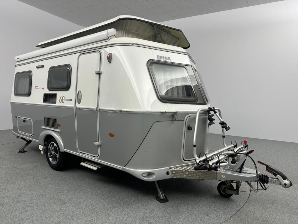 Eriba Touring Troll 542 GT cassetteluifel Mover OOK INKOOP, Caravans en Kamperen, Caravans, Mover, Bedrijf, 5 tot 6 meter, Eriba