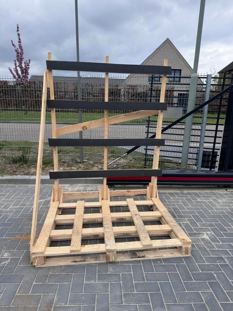 Gratis afhalen Houten bok, Ophalen