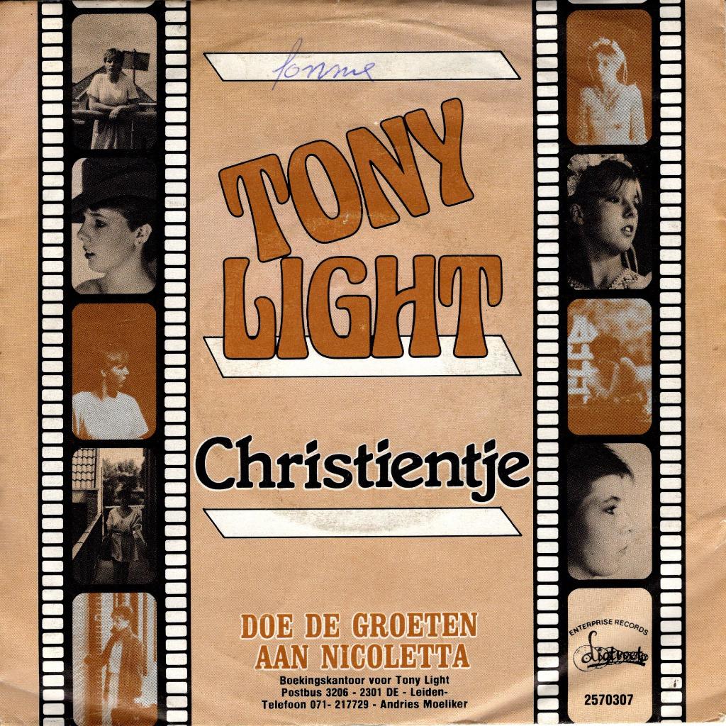 Tony Licht - Christientje, Gebruikt, 7 inch, Single, Ophalen of Verzenden