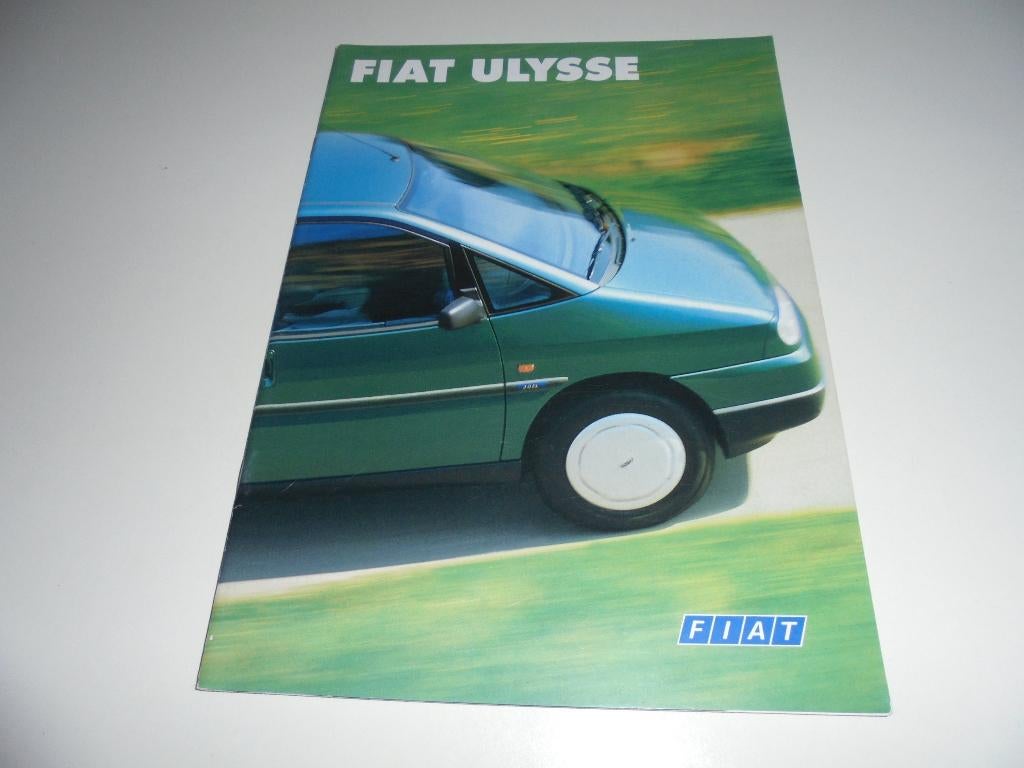 brochure Fiat Ulysse  1997, Ophalen of Verzenden, Nieuw, Overige merken