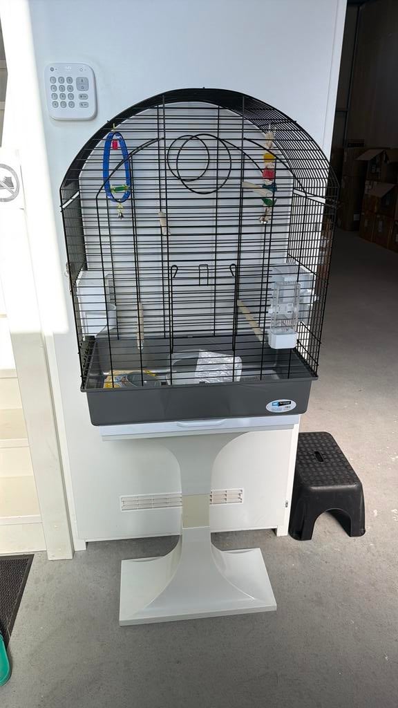 Vogelkooi zo goed als nieuw, Ophalen of Verzenden, Zo goed als nieuw, Metaal, Vogelkooi