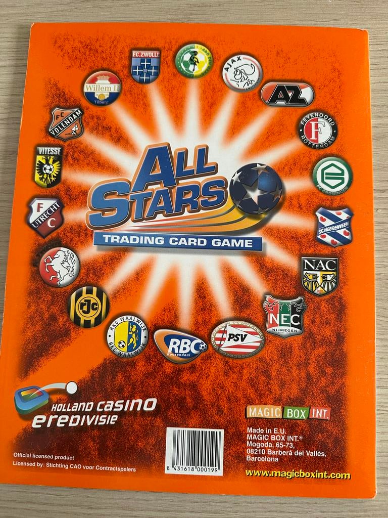 All Stars Eredivisie Trading Card Game 2003-2004, Verzamelen, Sportartikelen en Voetbal, Ophalen of Verzenden, Zo goed als nieuw