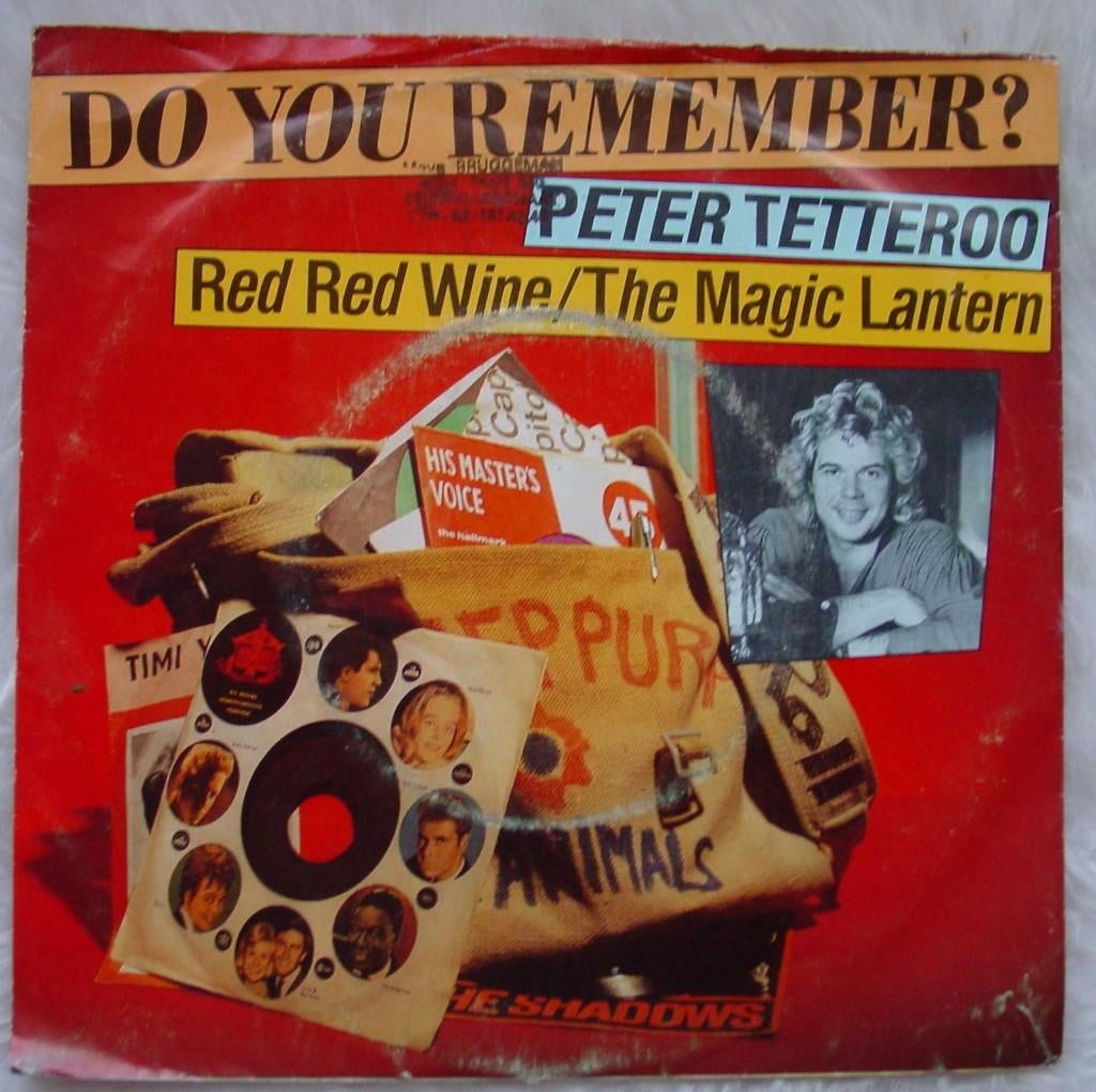 4T 7INCH VINYL SINGLE PETER TETTEROE, Ophalen of Verzenden, Zo goed als nieuw, Pop