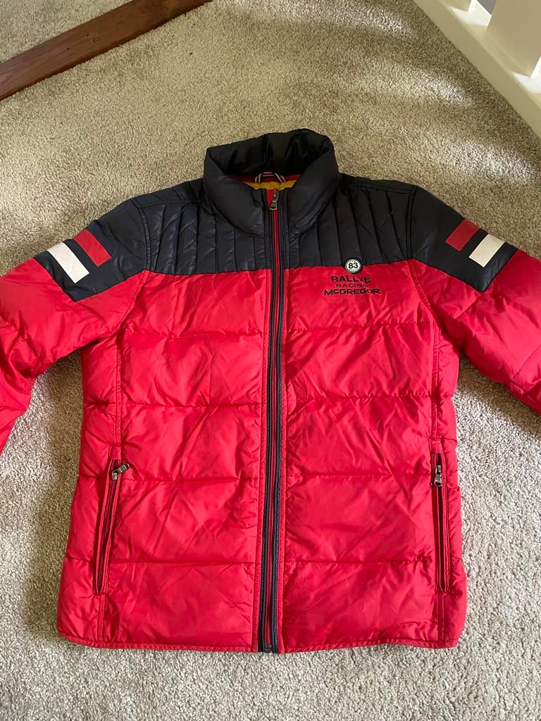 McGregor Rallye Racing Winterjas - Rood/Zwart, Kleding | Heren, Ophalen of Verzenden, Zo goed als nieuw, Maat 48/50 (M), Rood