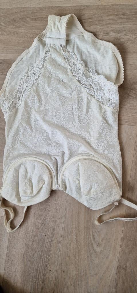 Vintage body DI LORENZO, Kleding | Dames, Ophalen of Verzenden, Wit, Body of Korset