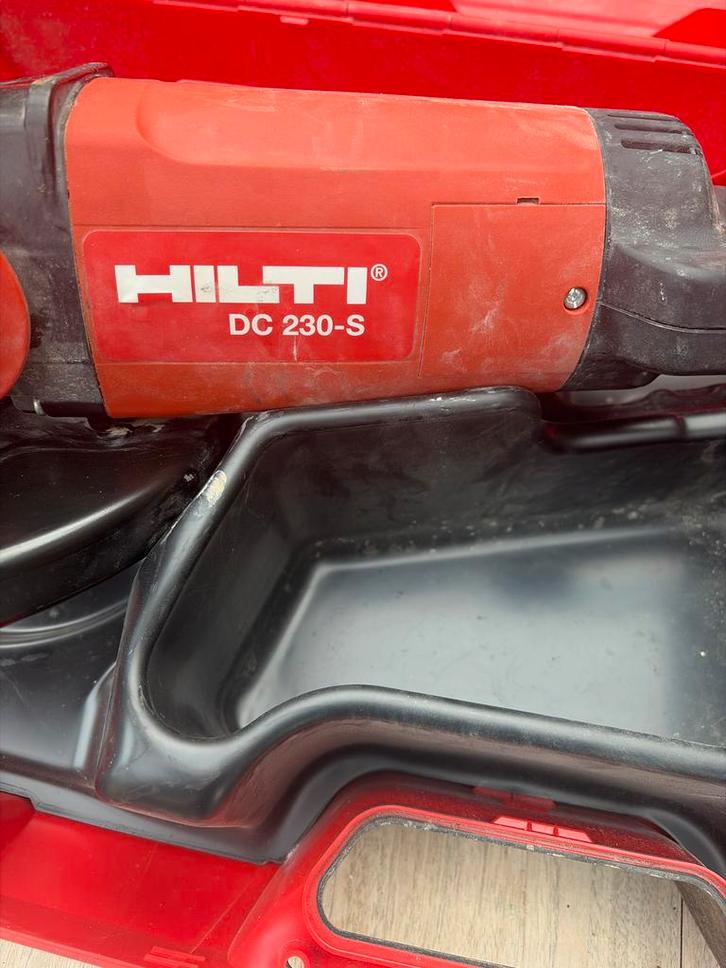 Hilti DC 230-S slijpmachine, Doe-het-zelf en Verbouw, Gereedschap | Slijpmachines, Gebruikt, Haakse handslijpmachine, Ophalen of Verzenden