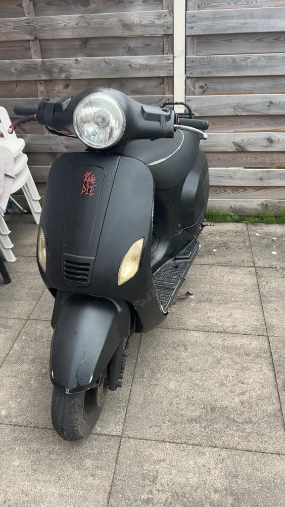 IVA Lux 50 blauwe plaat - Start niet,, Fietsen en Brommers, Snorfietsen en Snorscooters, Ophalen of Verzenden, Gebruikt, Benzine