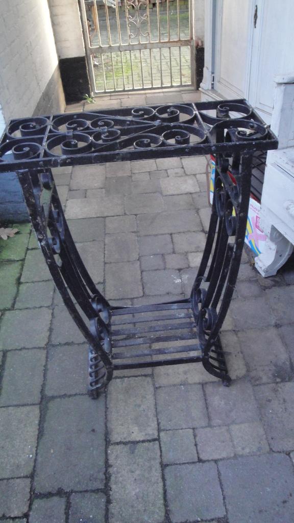 smeed ijzeren tafeltje super kwaliteit, Ophalen, Nieuw, IJzer, Sierhekwerk