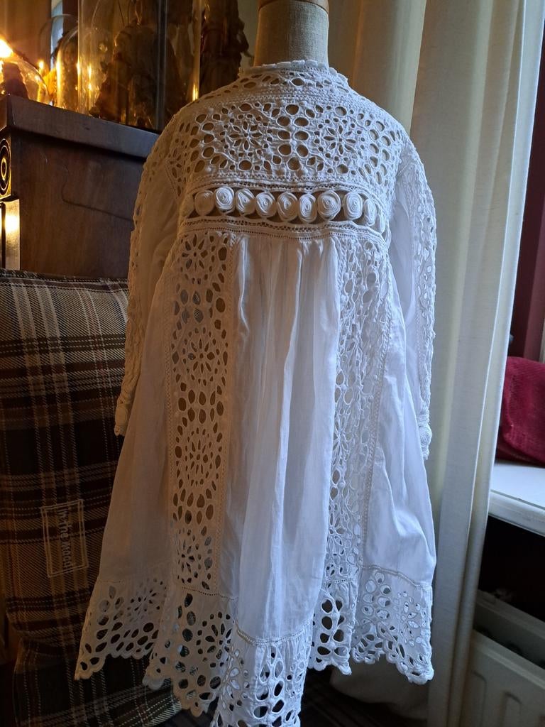 Antiek kinderjurkje, Antiek en Kunst, Antiek | Kleding en Accessoires, Verzenden