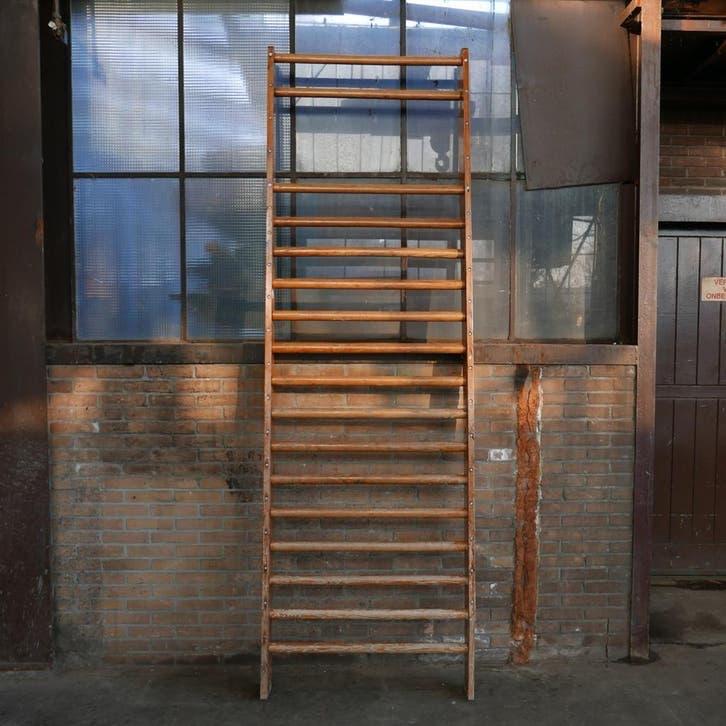 Vintage klimrek 89x14x290, Ophalen, Gebruikt