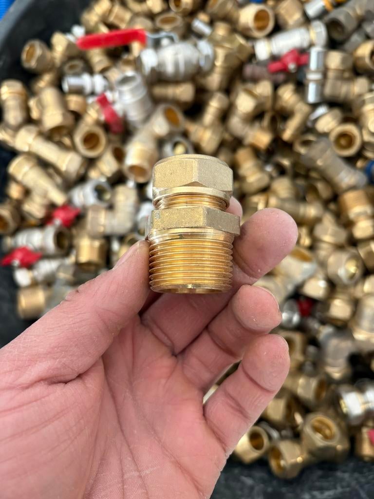 Bonfix knelkoppelingen 15mm, 22mm, 28mm goedkoopste van NL!