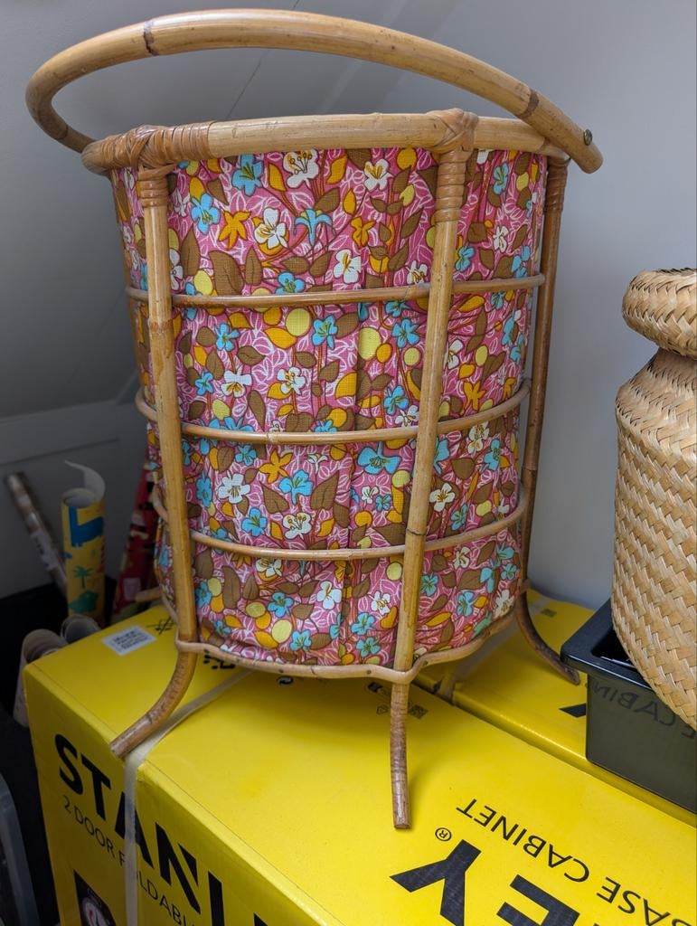 Rotan wasmand/opbergmand, Ophalen, Zo goed als nieuw