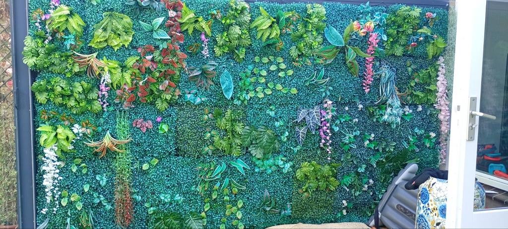Kunstplant wandpanelen voor decoratie, Ophalen, Nieuw, Binnen