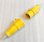 CEE stekker + contra stekker, 3 Polig, Nieuw!, Caravans en Kamperen, Ophalen of Verzenden, Nieuw