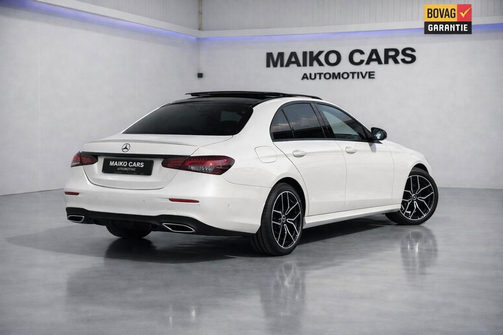 Mercedes-Benz E-klasse 300 e AMG Line Limited,Pano,360 Cam,B, Auto's, Mercedes-Benz, Achterwielaandrijving, Gebruikt, Zwart, 4 cilinders