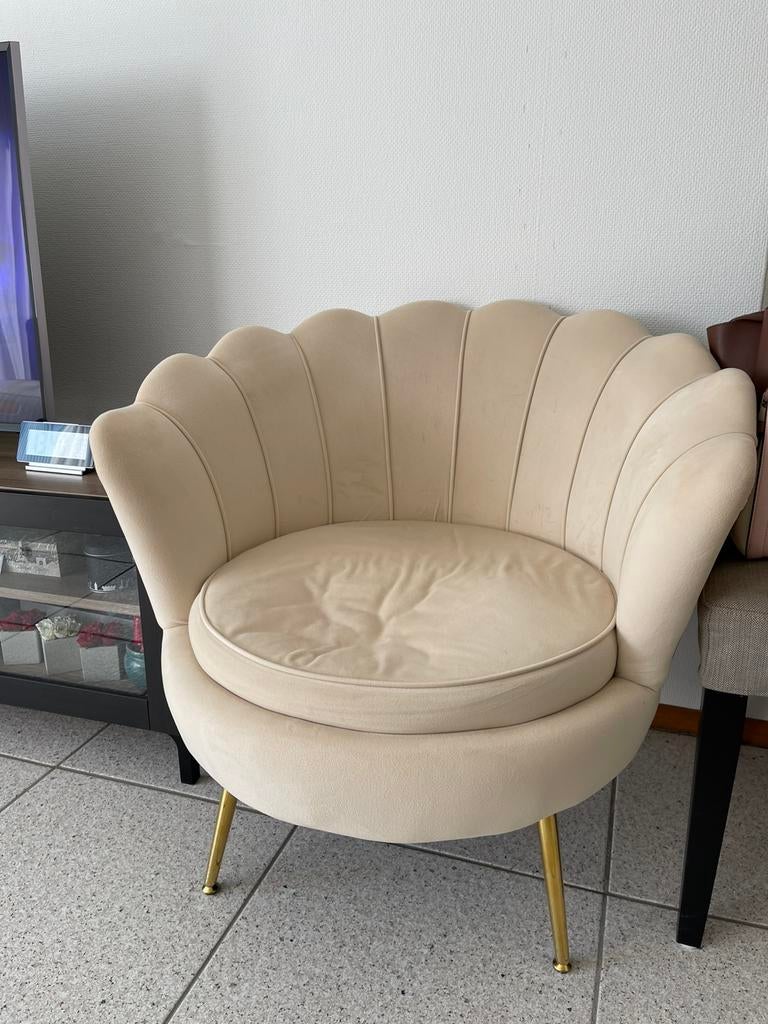 Fauteuil, Gebruikt, Eenpersoons, 75 tot 100 cm, Ophalen of Verzenden