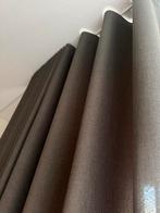 Prachtige gordijnen, wave plooi - 300 cm breed x 287 cm hoog, Ophalen, Zo goed als nieuw, Grijs, 200 cm of meer