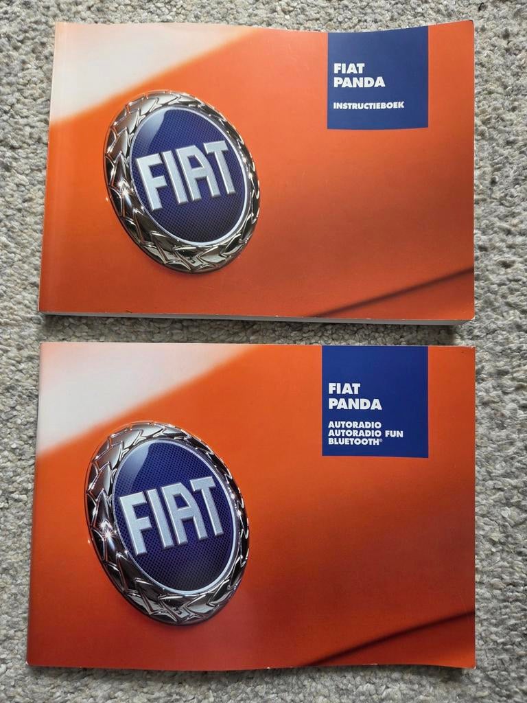 Fiat Panda Instructieboekje en Autoradio Handleiding 2006, Ophalen of Verzenden