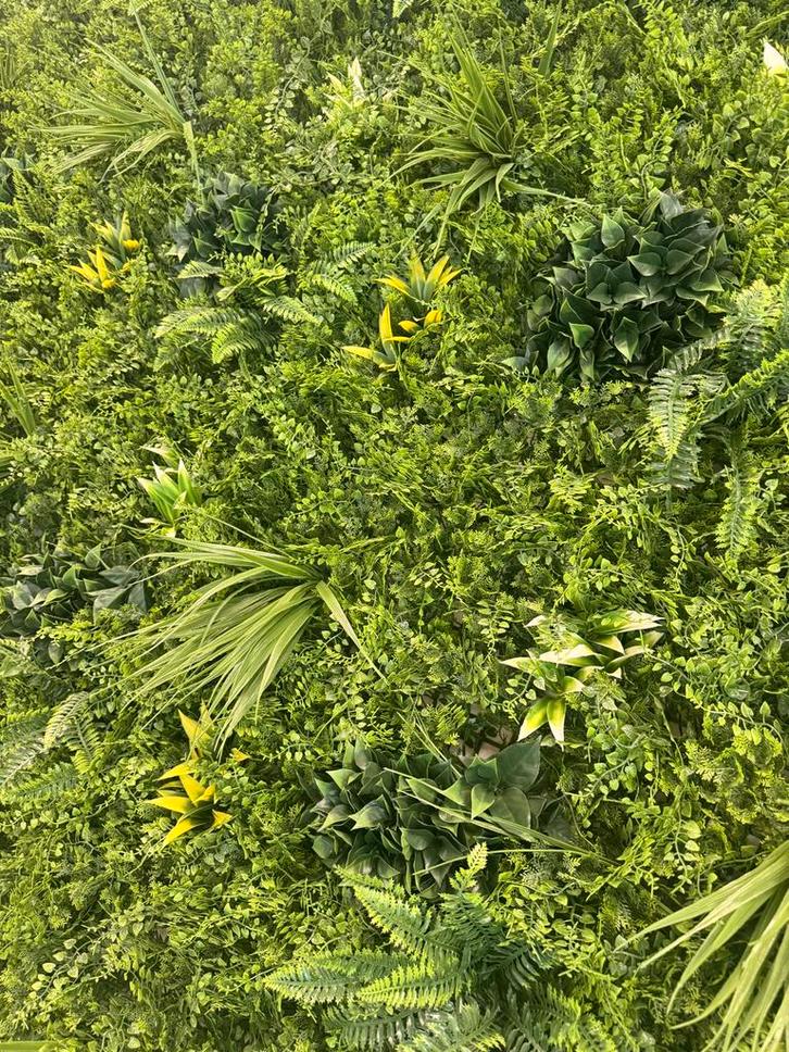 Kunsthagen 28 stuks 50x50 cm, Tuin en Terras, Tuinhekken en Hekwerk, Nieuw, Tuinhek, Kunststof, Ophalen