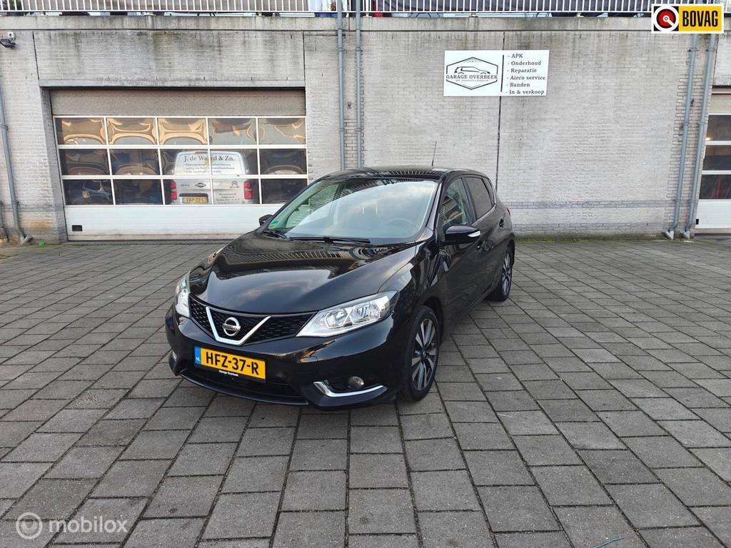 Nissan Pulsar 1.2 DIG-T 2016 AIRCO/CRUISE/CAMERA/KEYLESS/APK, Voorwielaandrijving, Gebruikt, Euro 6, 4 cilinders