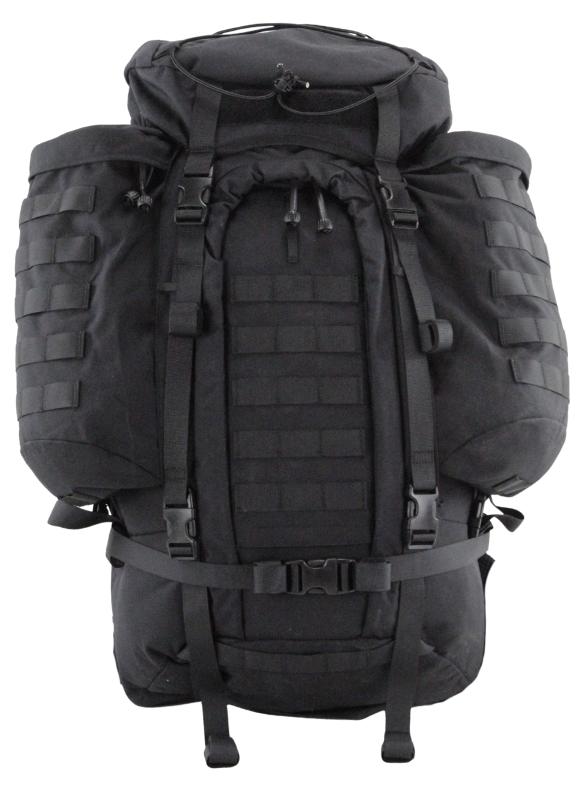 Rugzak Defensie 60 + 2 x 10 liter zwart NIEUW, Defensie, Overige typen, Ophalen of Verzenden, Defensie