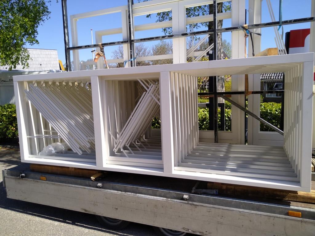 Hardhout Dakkapellen kozijn, Doe-het-zelf en Verbouw, Kozijnen en Schuifpuien, Ophalen of Verzenden, 75 tot 150 cm, Hout, Raamkozijn