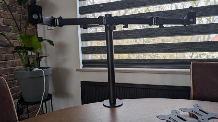 Ewent Monitor Arm - Dubbele Monitorsteun, Computers en Software, Overige Computers en Software, Gebruikt, Ophalen