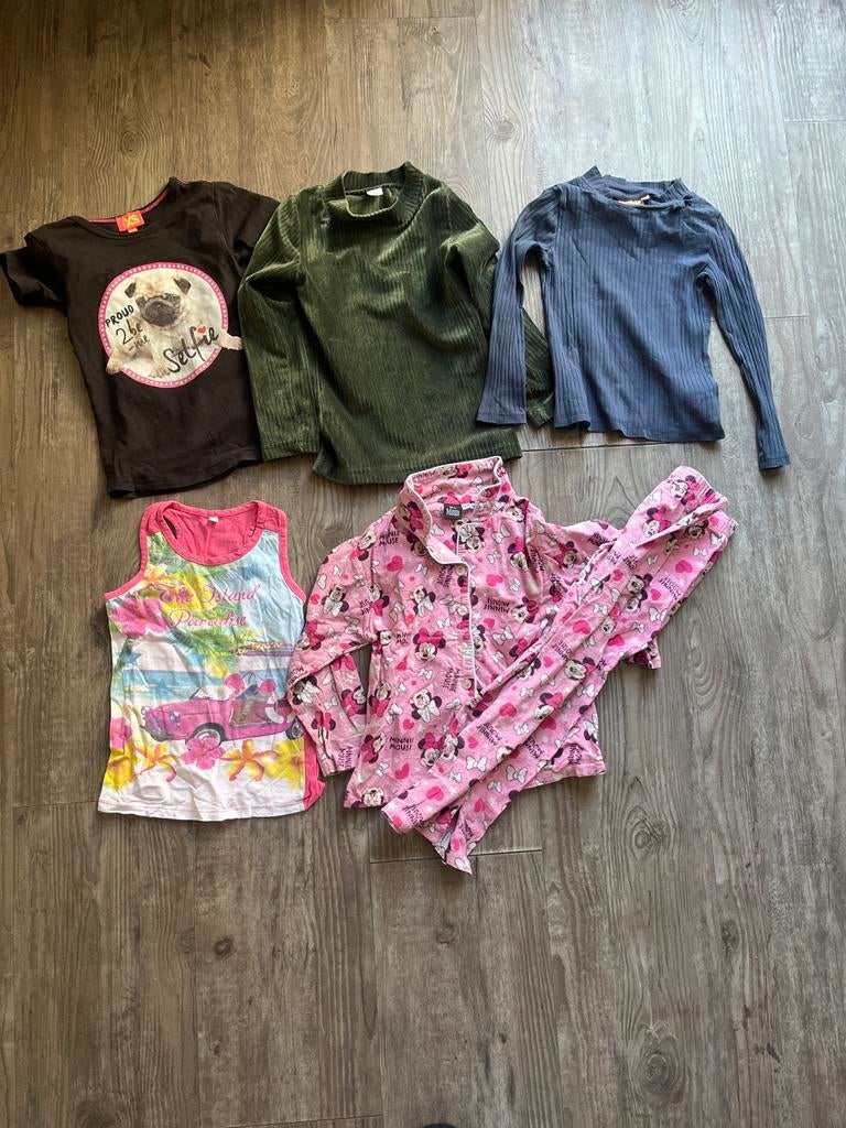 Kledingpakket meisjes: 5 stuks (maat 110/116), Ophalen, Gebruikt, Maat 110