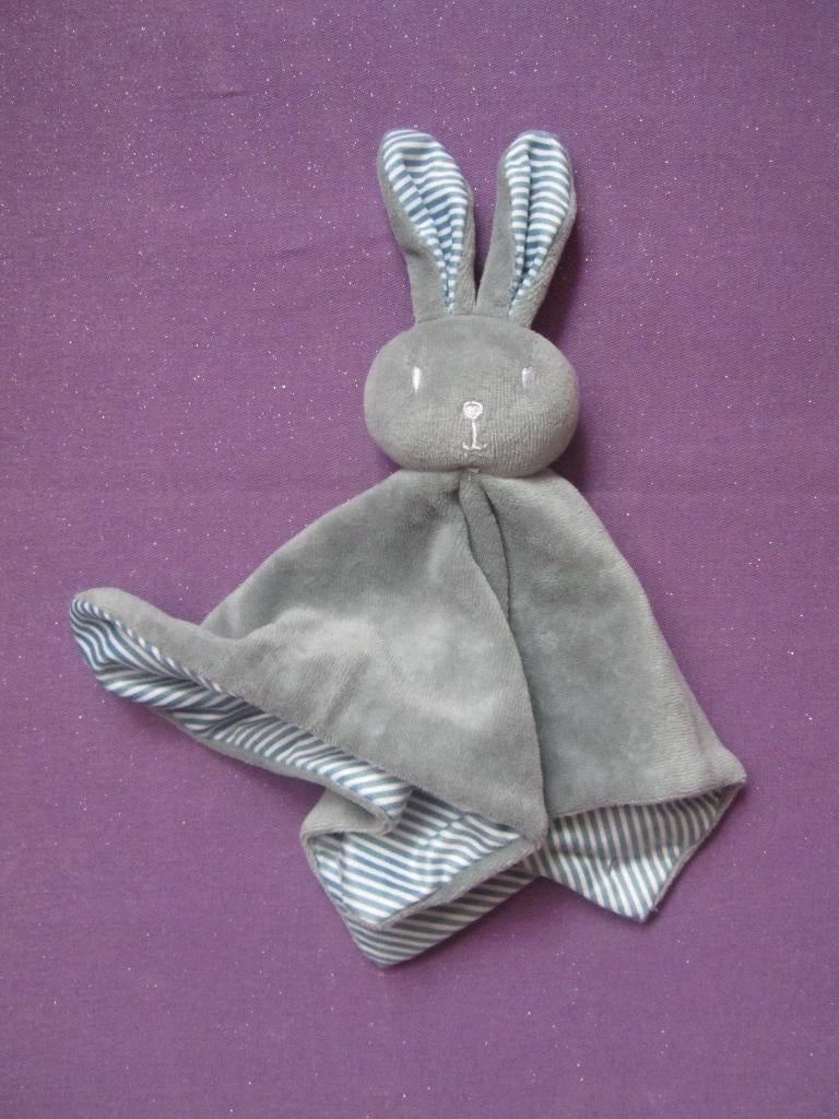 BAMBINO Knuffeldoekje KONIJN. GRIJS **Nieuw**, Overige merken, Grijs, Ophalen of Verzenden, Konijn