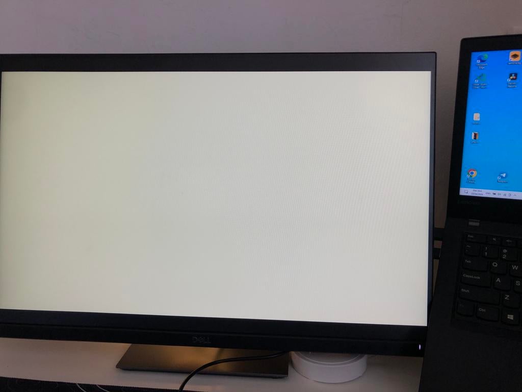 Dell 24 inch monitor - Full HD scherm, Computers en Software, Monitoren, Ophalen, Gebruikt, Full HD, 61 t/m 100 Hz