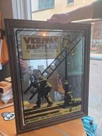 Vintage stijl Veritas Mantles reclame spiegel – pub/bar deco, Ophalen, Rechthoekig, 50 tot 100 cm, Minder dan 100 cm