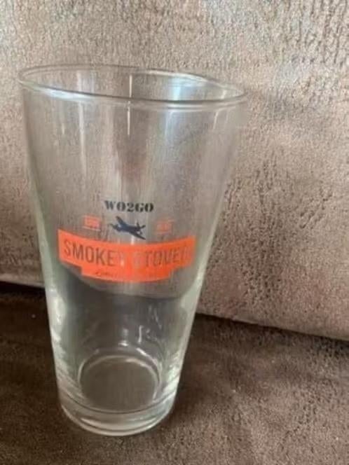 Glas WO2GO Smokey Stover ( 2008-2018 ) Goeree-Overflakkee, Ophalen of Verzenden, Nieuw, Bierglas
