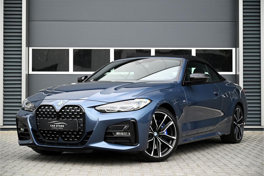 BMW 4 Serie Cabrio 430i M-SPORT / LEDER / MEMORY / NEKVERWAR, Auto's, Automaat, 1998 cc, Achterwielaandrijving, Gebruikt