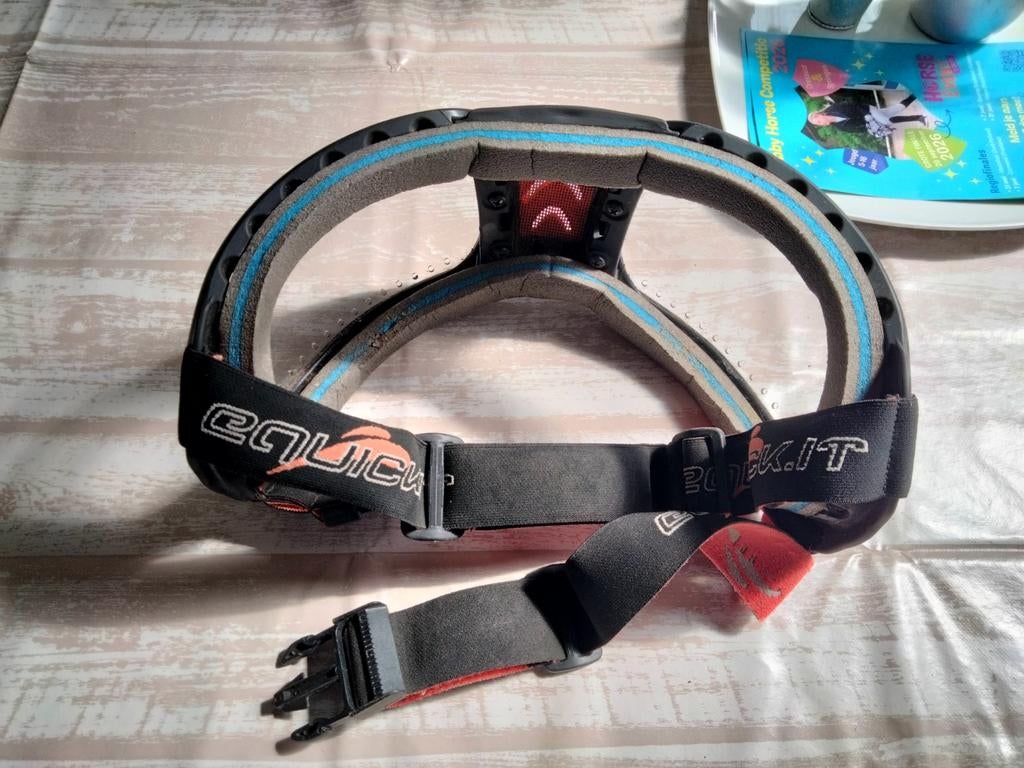 EQuick eVysor bril transparant, Gebruikt, ., Overige soorten, Ophalen of Verzenden