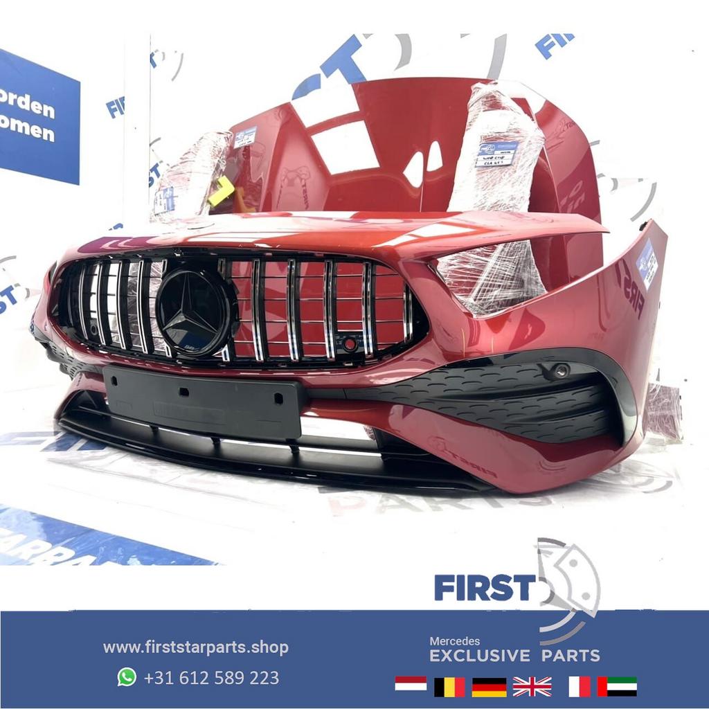 W177 A KLASSE FACELIFT AMG VOORKOP ROOD 2022-2026 origineel, Auto-onderdelen, Gebruikt, -, Voor, Ophalen of Verzenden