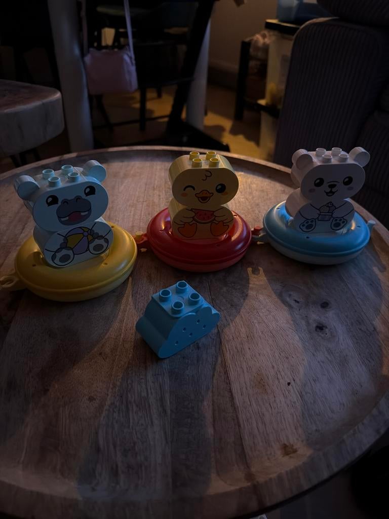 Lego Duplo Pret in Bad - Drijvende Dierentrein (mist emmer), Verzenden, Gebruikt, Overige merken