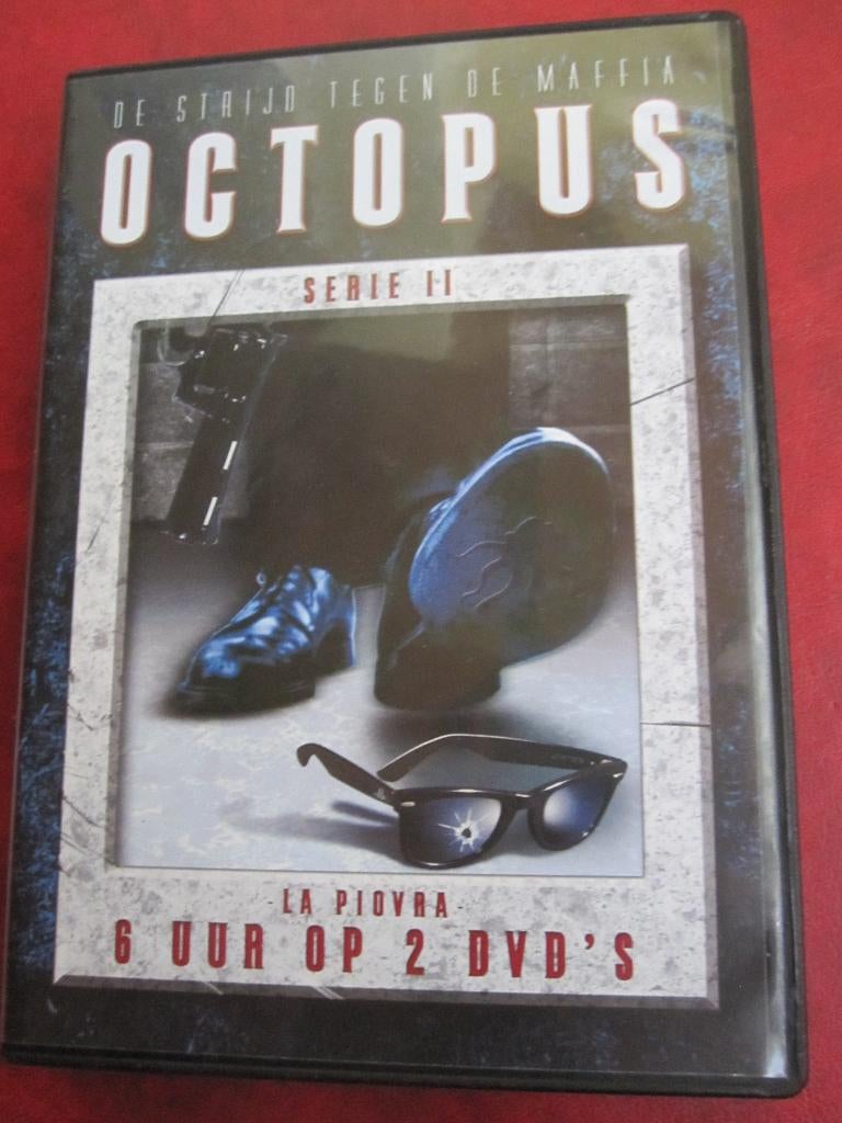 Octopus (La Piovra) Serie II (2 disc), Boxset, Ophalen of Verzenden, Zo goed als nieuw, Vanaf 12 jaar