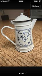 Koffiepot koffiekan emaille Blau saks, Ophalen of Verzenden