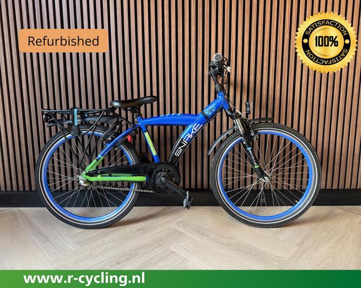 Batavus Snake 24 inch 38 cm frame, garantie: 3 maanden, Fietsen en Brommers, Fietsen | Jongens, Zo goed als nieuw, 24 inch, Handrem