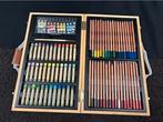schilderkoffer met oliepastel, olieverf en aquarel, Hobby en Vrije tijd, Ophalen, Zo goed als nieuw, Overige typen